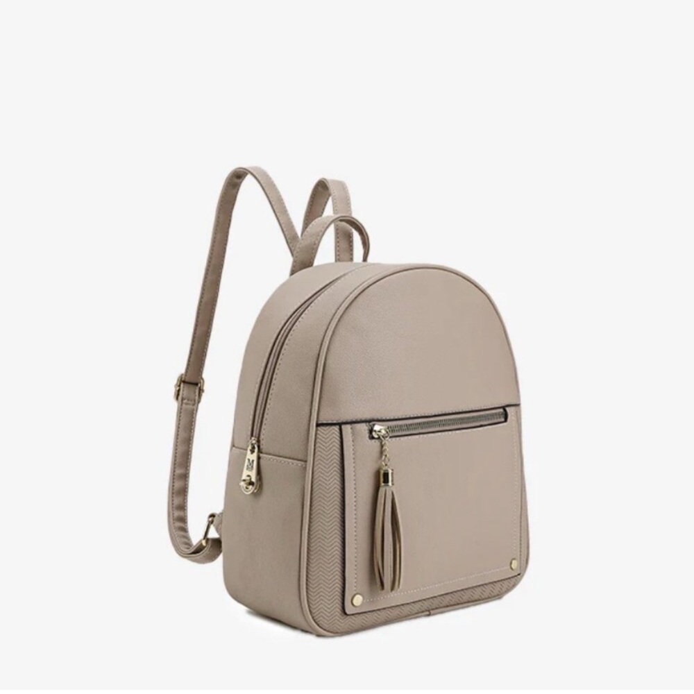 MONTANA WEST Beige Tan Backpack Anti Theft Travel School Work